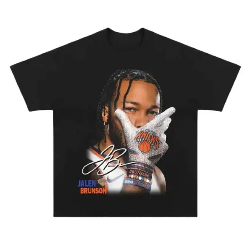 Jalen Brunson Vintage 90s Graphic Tee: The Ultimate Knicks Fan Heritage T-Shirt