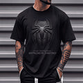 Cyberpunk Stealth Spider Hero Graphic Streetwear Tee