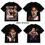 Jalen Brunson Vintage 90s Graphic Tee: The Ultimate Knicks Fan Heritage T-Shirt